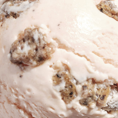 Tomato Gelato with Olive Brittle