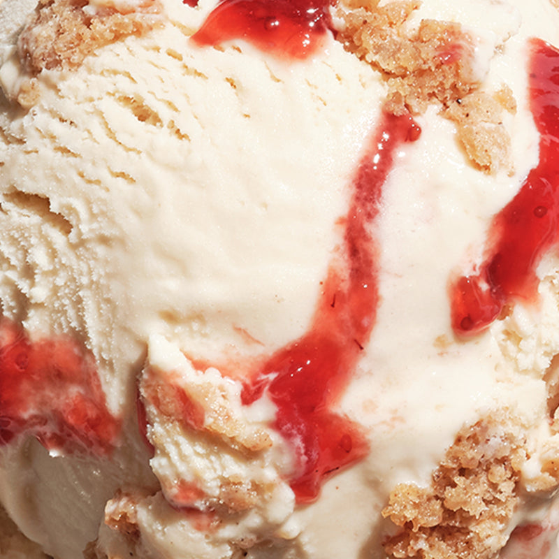 Banana Bread with Strawberry Jam (v)