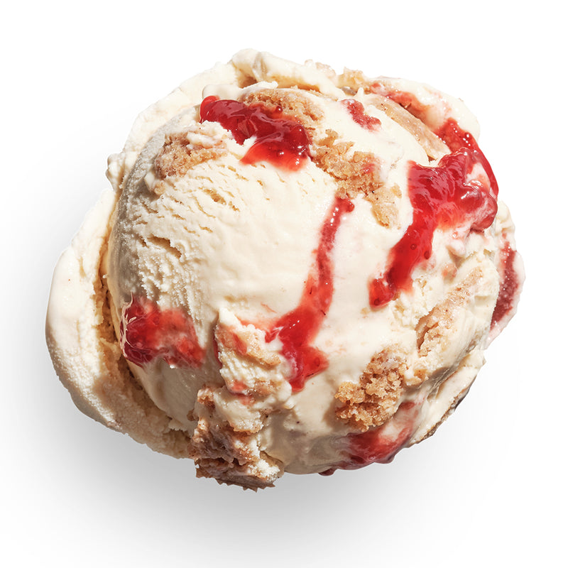 Banana Bread with Strawberry Jam (v)