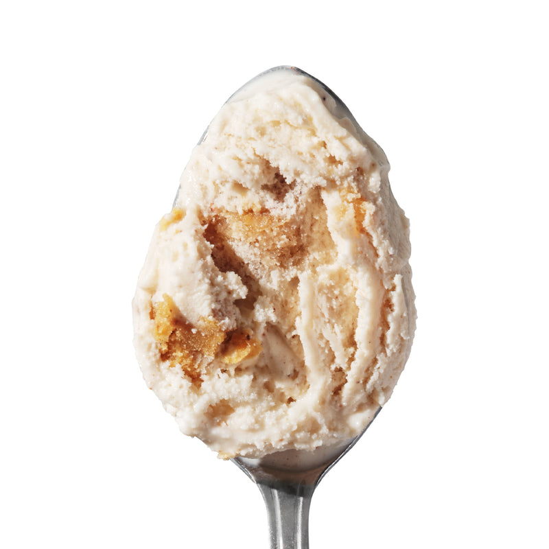 Apple and Cheddar Cinnamon Rolls Ice Cream Spoon