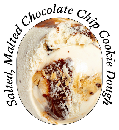 salted malted chocolate chip cookie dough