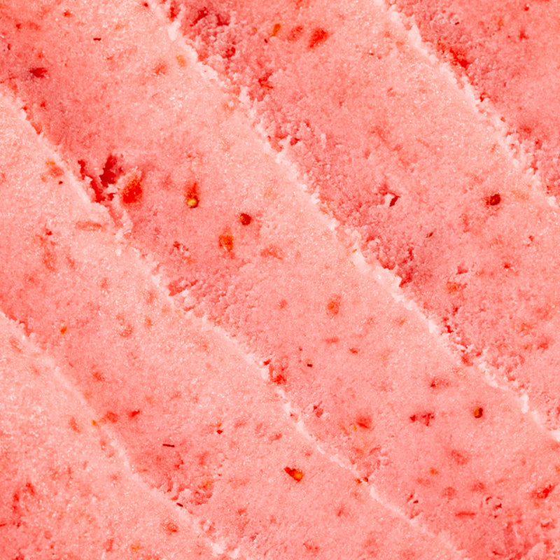 Strawberry and Coconut Water Sherbet (v)