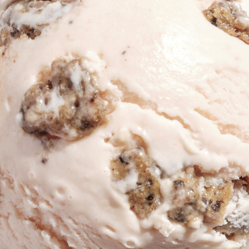 Tomato Gelato with Olive Brittle