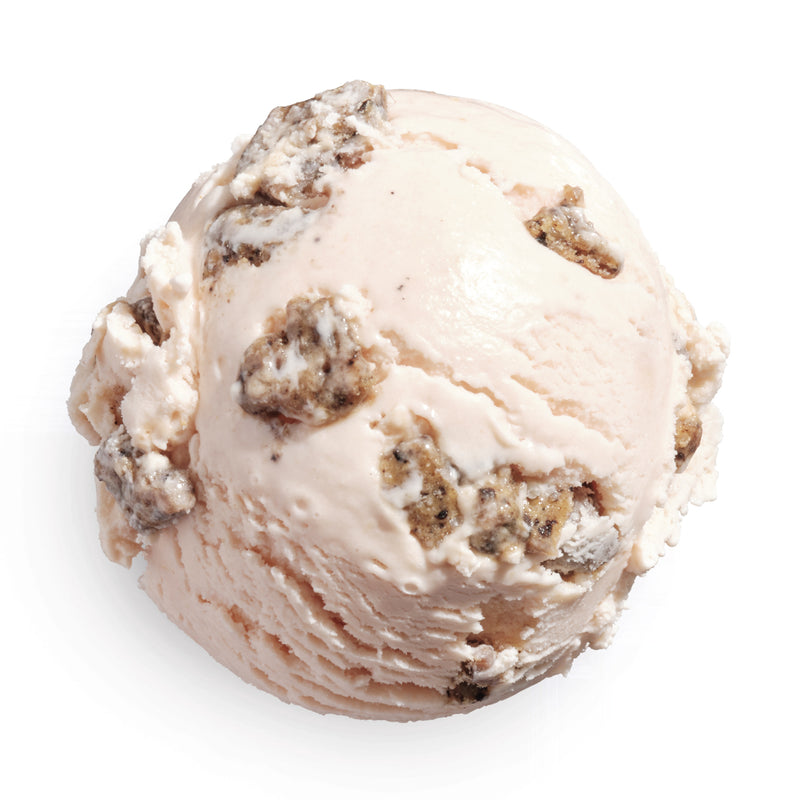 Tomato Gelato with Olive Brittle