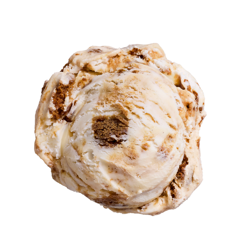 Chewy Molasses Cookies with Rum Caramel