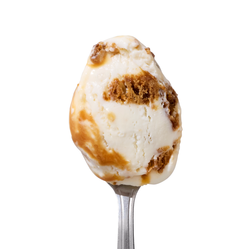 Chewy Molasses Cookies with Rum Caramel