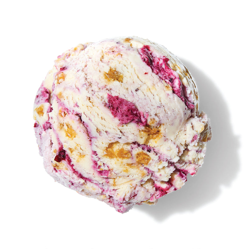 Huckleberry Oat Crisp with Foraged Porcini