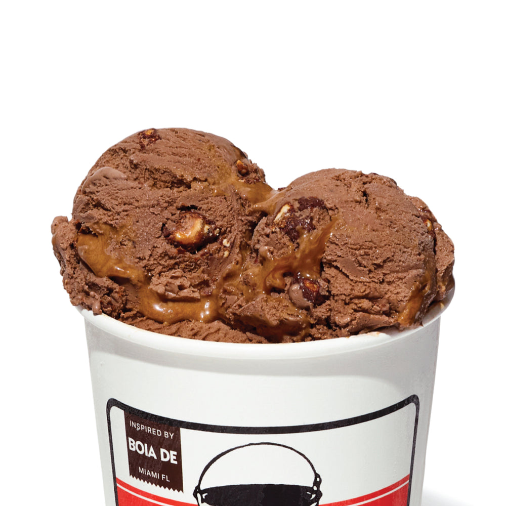 Chocolate Caramel Smoked Budino