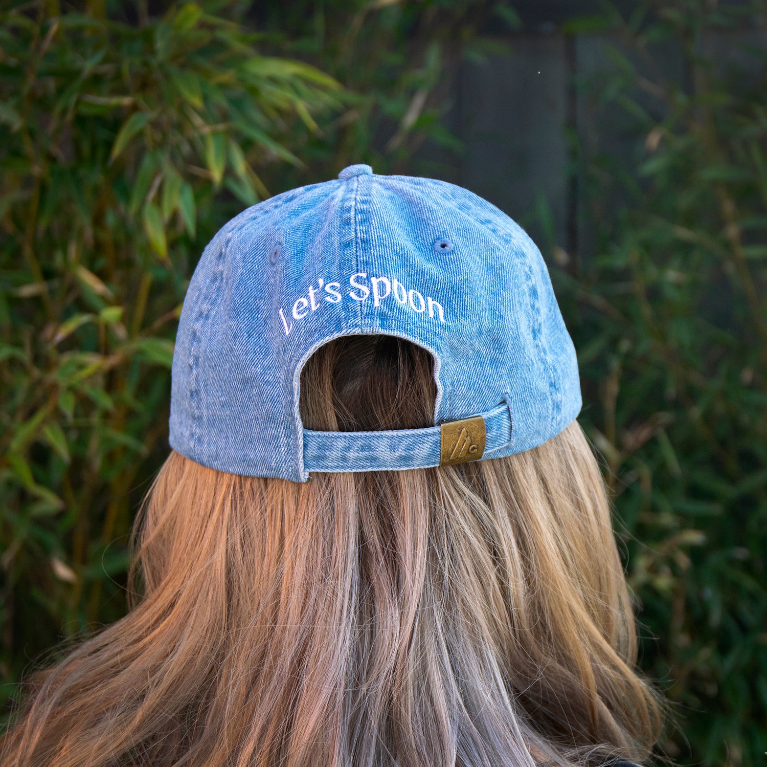 Salt Straw Dad Hat Washed Denim